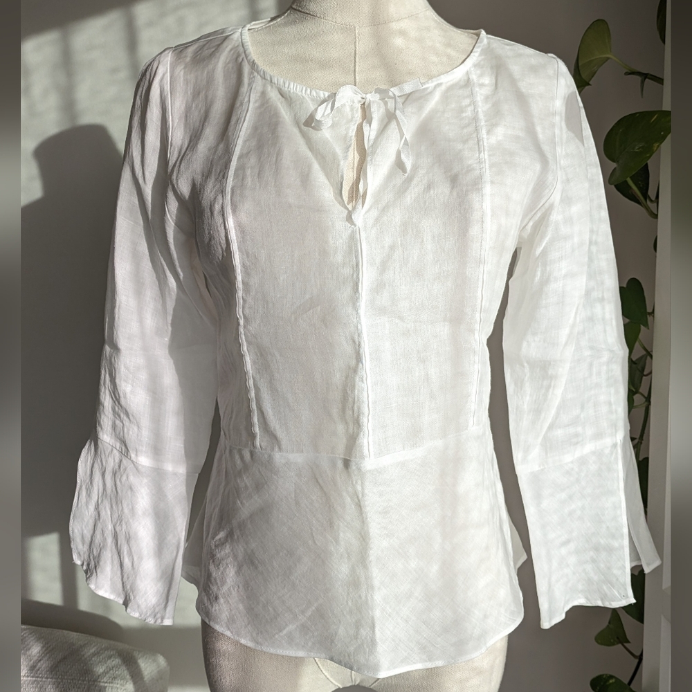 Ramie Linen Blouse